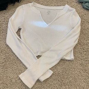 White Sleeve has a tiny removable stain